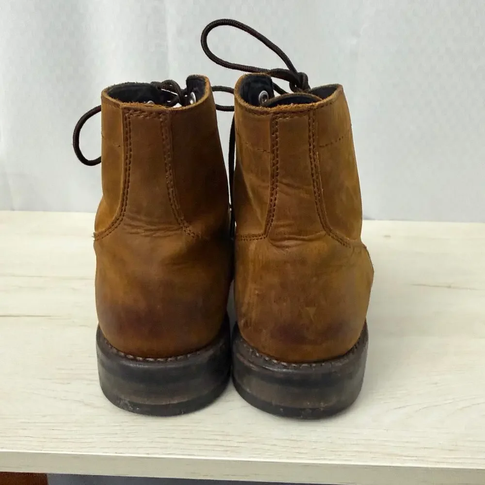 Thursday Boot Company Captain Boots Men's 11.5 Brown Leather Lace Up
